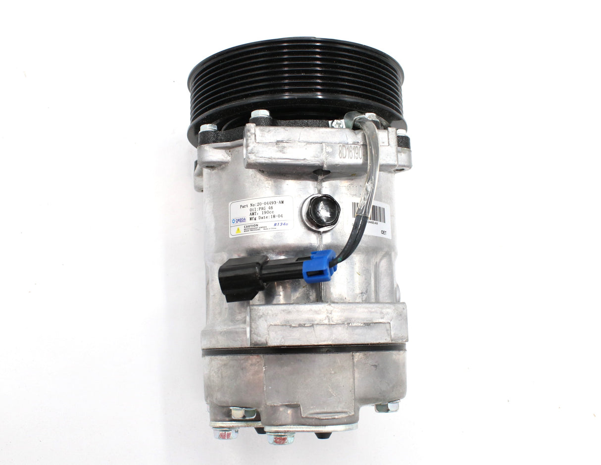 OMEGA ENVIRONMENTAL TECHNOLOGIES - 20-04493-AM - A/C COMPRESSOR