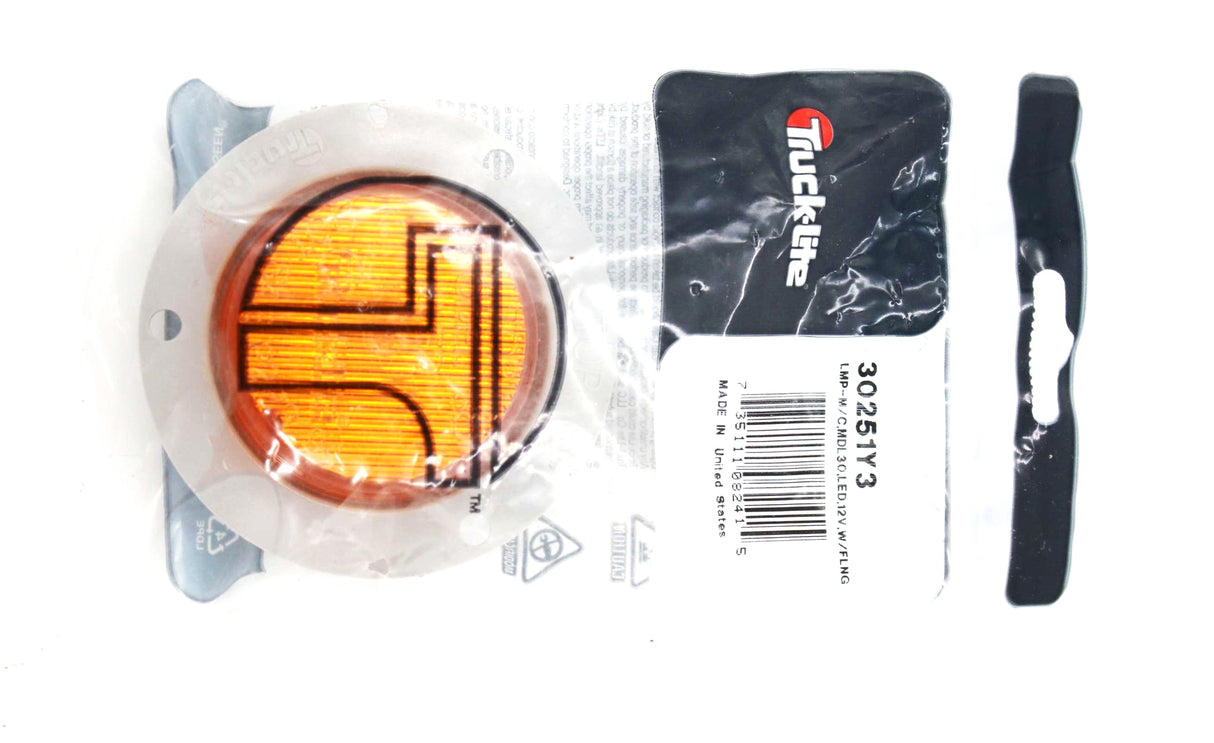 TRUCK-LITE - 30251Y - LAMP-SIDE MARKER-YELLOW-LED