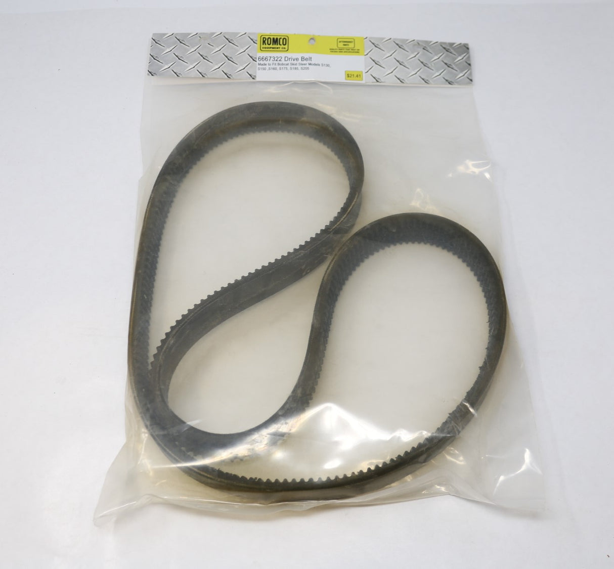 ROMCO EQUIPMENT CO. - 6667322 - DRIVE BELT-FOR BOBCAT S130  S150  S160  S175  S185