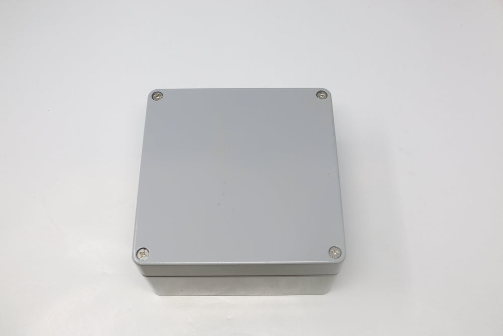 ROSE - 011818100 - BOX METAL GRAY 7.087" L X 7.0" W X 3.976" H