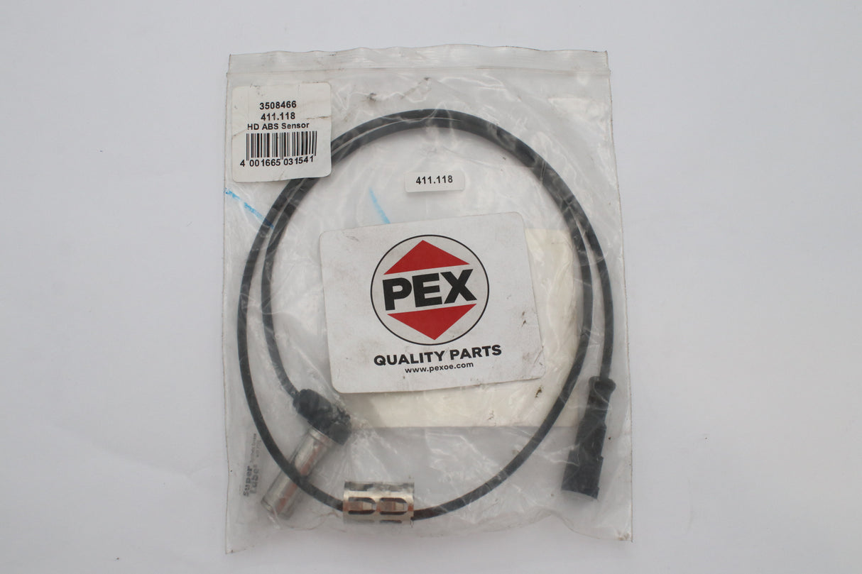 PEX - NOS - 411.118 - ABS WHEEL SPEED SENSOR REPLACES WABCO 4410328090