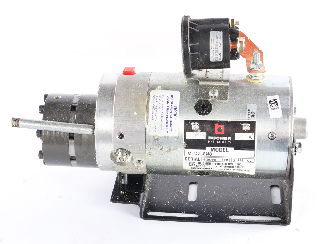 BUCHER HYDRAULICS - M326-0148 - ELECTRIC HYDRAULIC PUMP