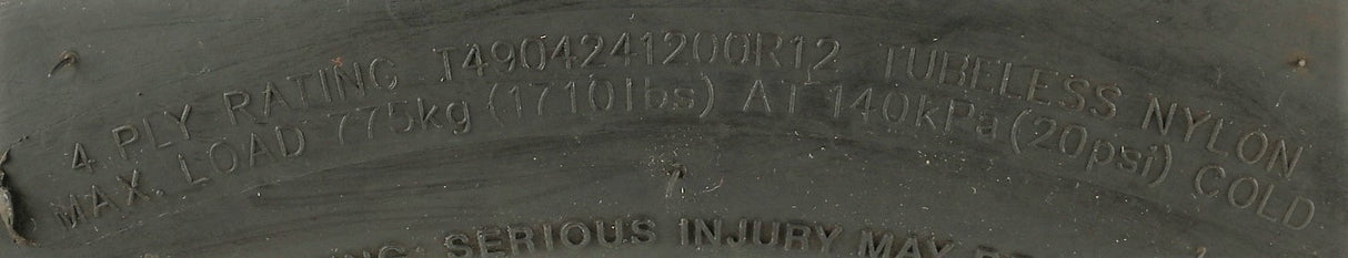 BUSH HOG - 50081057 - WHEEL / ANTEGO RAD TIRE ASSY 24X12-12