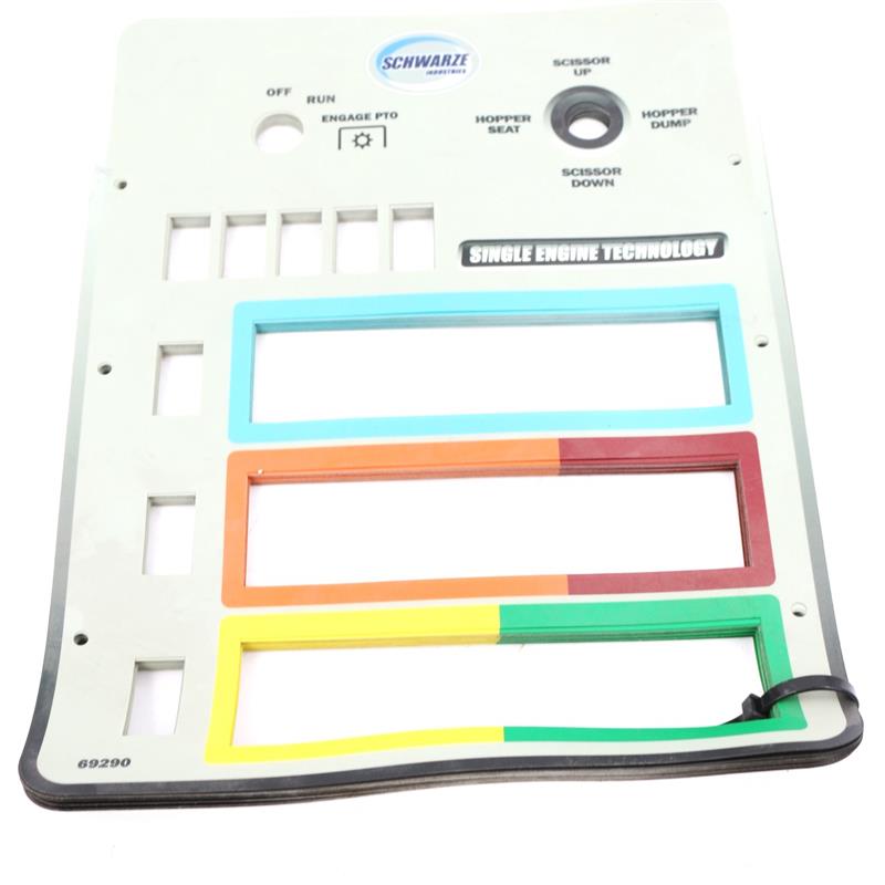 SCHWARZE - 69290 - CONSOLE OVERLAY- A8SE