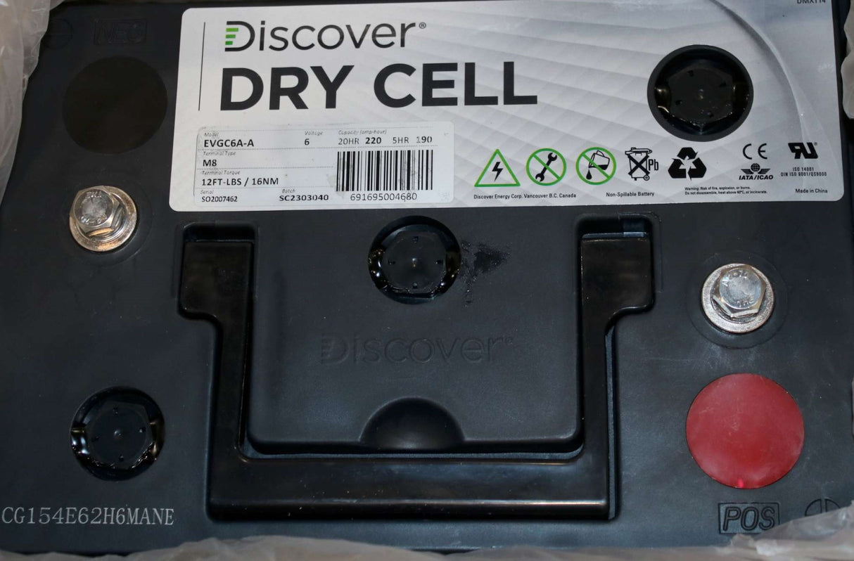 JLG - 1001213000 - BATTERY 6V