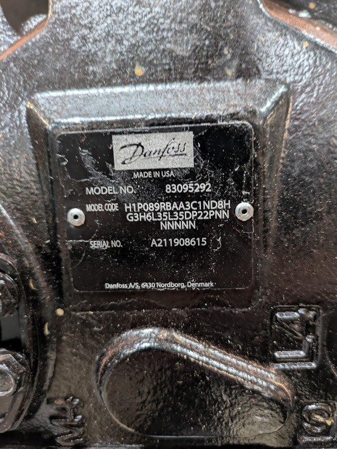 WAUSAU - WE20-01855 - PUMP HYDSTC 89C R FRONT