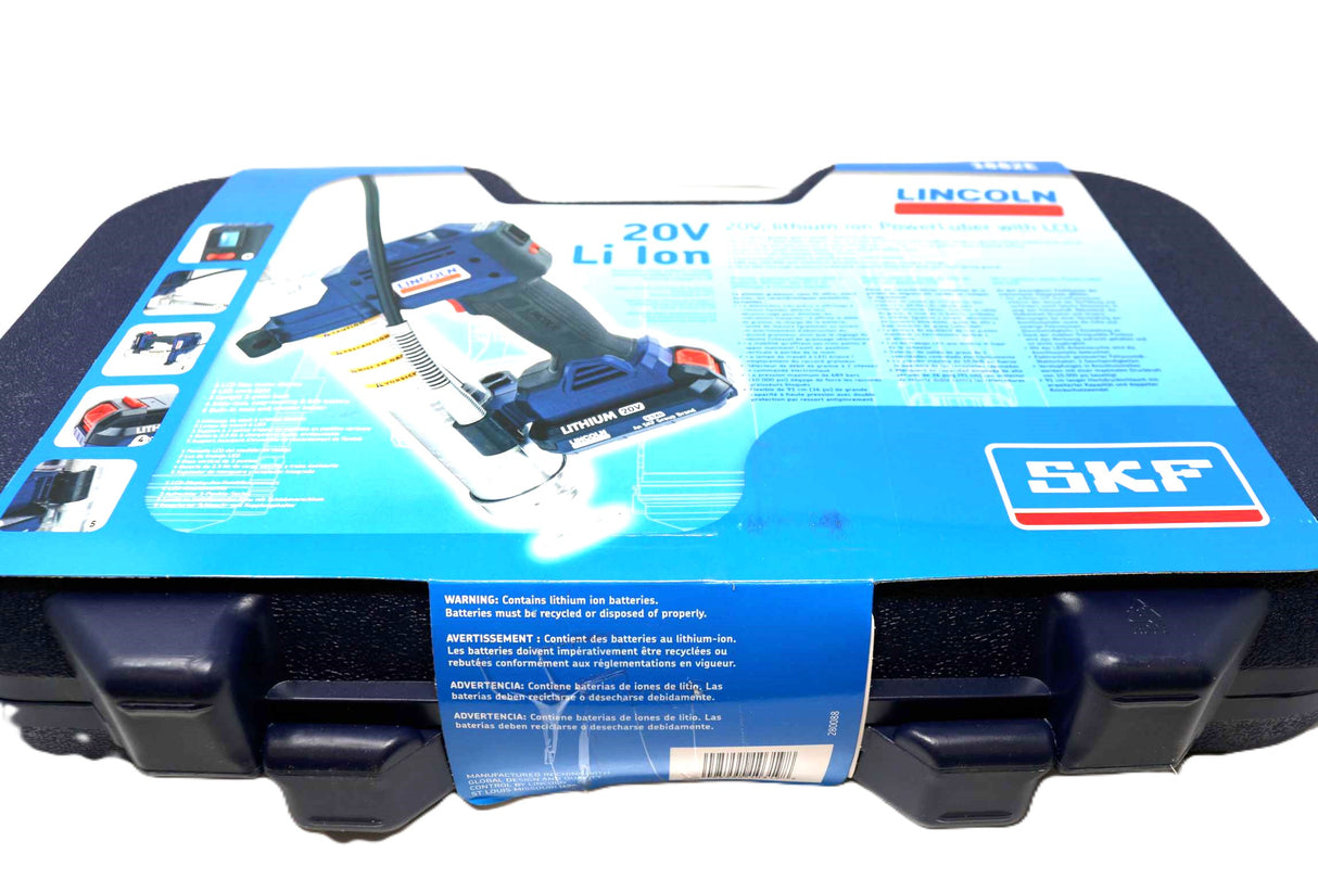 LINCOLN - 001882-E - GREASE GUN HEAVY DUTY (European specific/220V/CE)