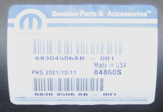MOPAR - 68304506AB - AXLE DANA 30 - FRONT