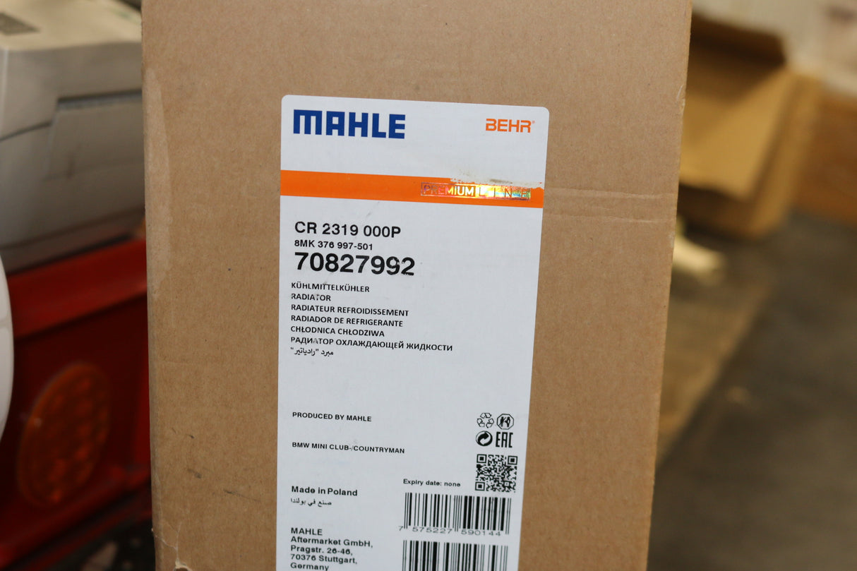 MAHLE - 70827992 - RADIATOR