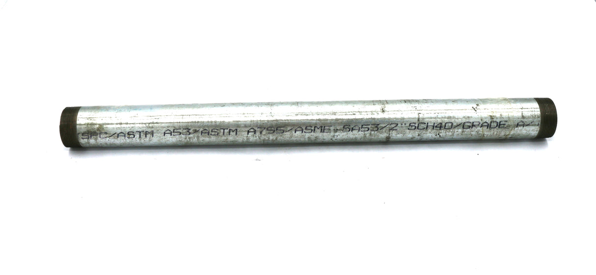 SCHWARZE - 62512 - NIPPLE GALV. 28 IN