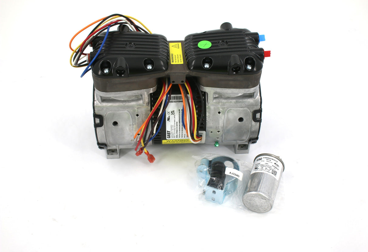 GAST - 87R640-101-N470X - 1|2HP COMPRESSOR WITH CAPACITO