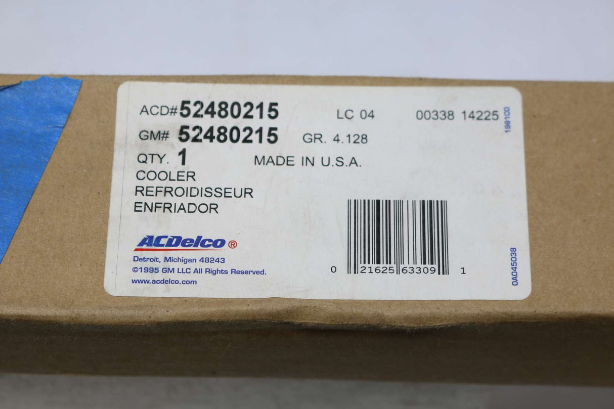 GM - 52480215 - COOLER