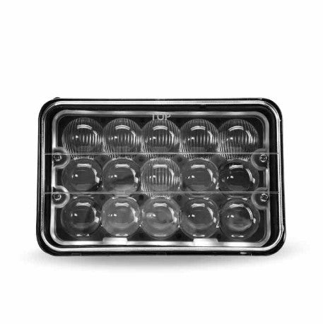 TRUX NOS - TLED-HI - OFFROAD LED HEADLIGHT COMBO HIGH/LOWBEAM 4" X 6"