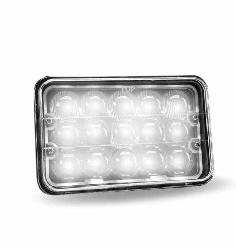 TRUX NOS - TLED-HI - OFFROAD LED HEADLIGHT COMBO HIGH/LOWBEAM 4" X 6"