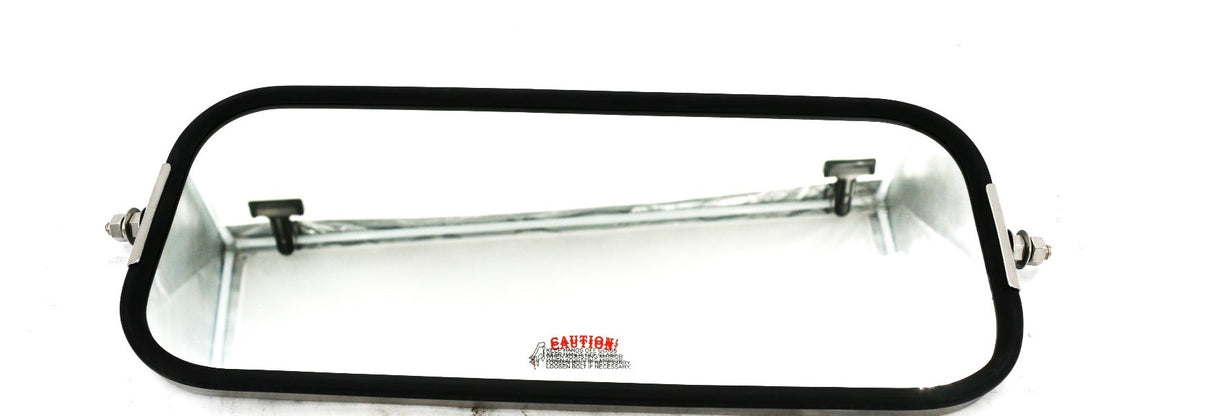 VELVAC - 705112 - 7"X16" V-BACK MIRROR HEAD S.S.
