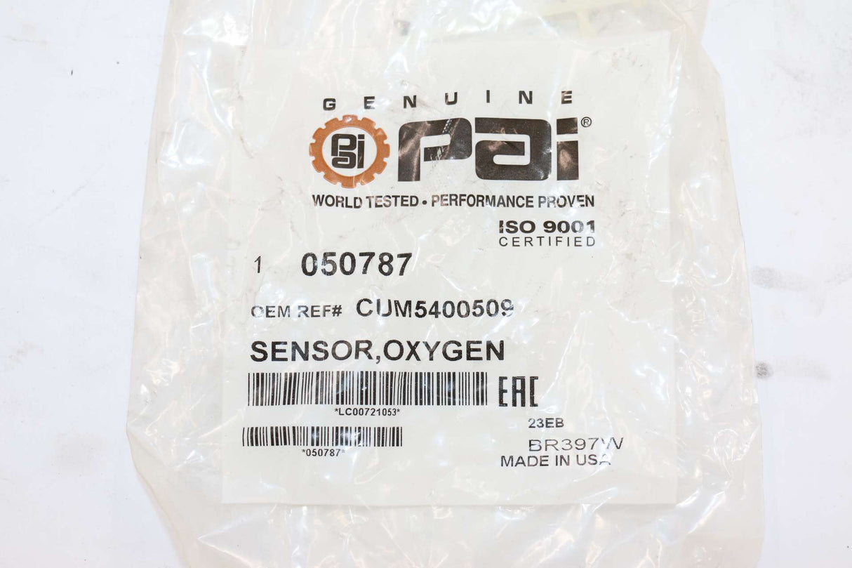 PAI INDUSTRIES - NOS - 050787 - OXYGEN SENSOR - 5400509 CUMMINS REPLACEMENT