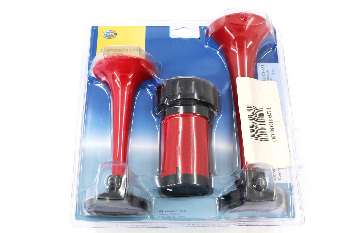 HELLA - 003001651 - HORN-KIT-AIR-2-TRUMPET-12V