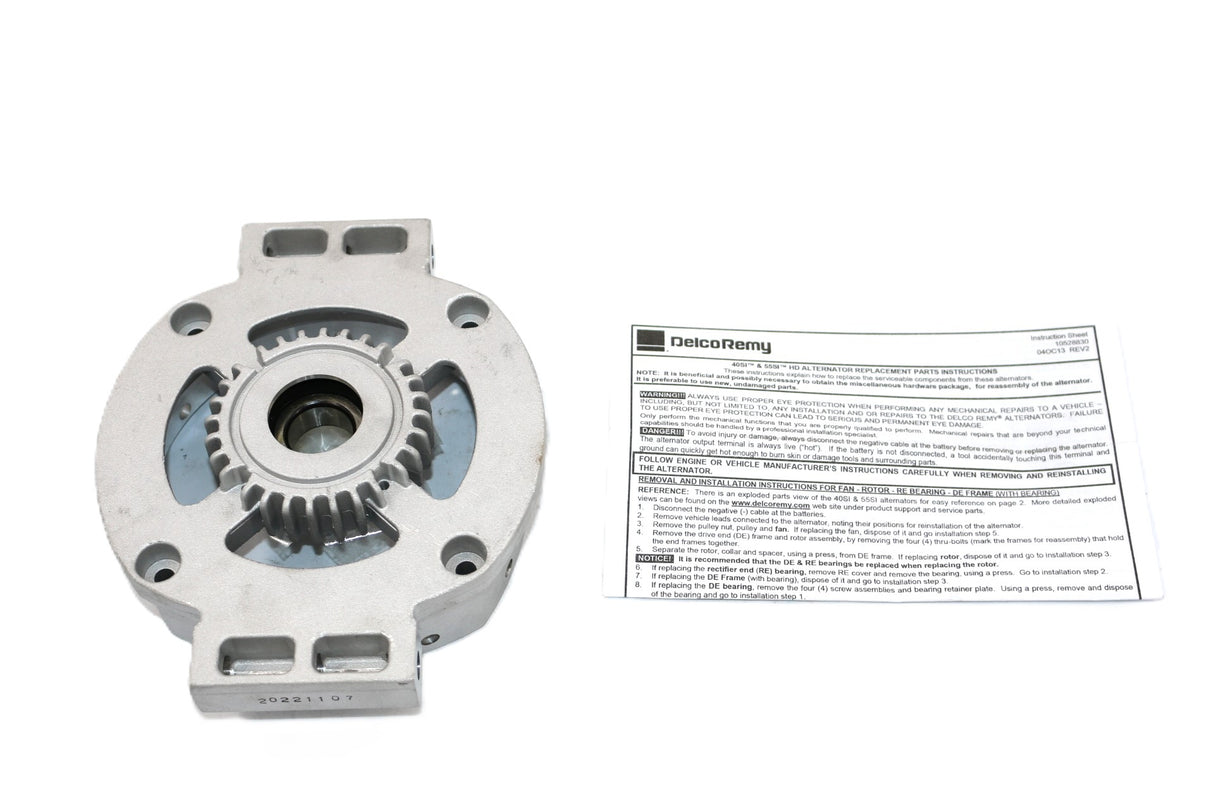 DELCO REMY - 10514417 - FRAME-DE (MACH DWG)