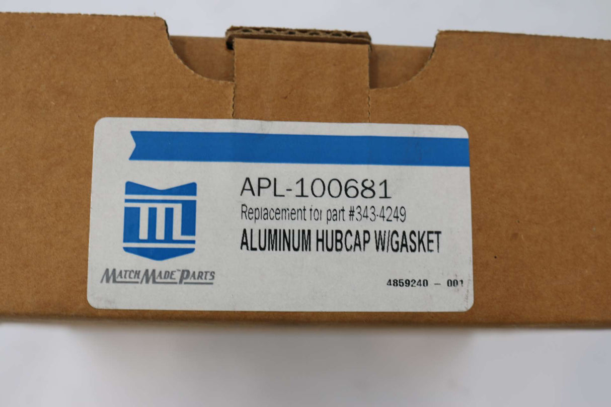 MATCH MADE - APL-100681 - HUB CAP-ALUMINUM