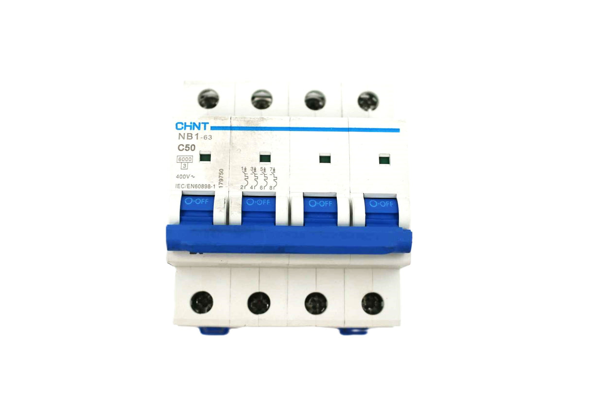 ATLAS COPCO - 1633028505 - CIRCUIT BREAKER 4P 50A C NB1-6