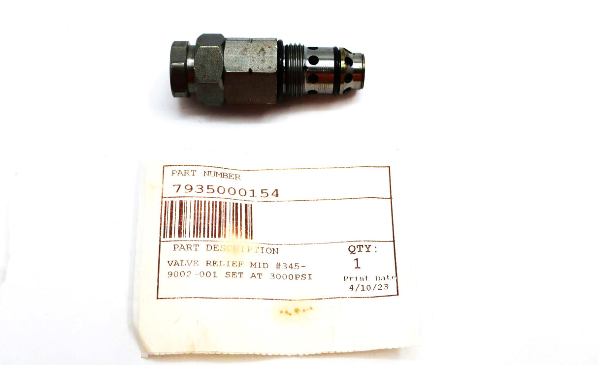 JLG - 7935000154 - VALVE RELIEF