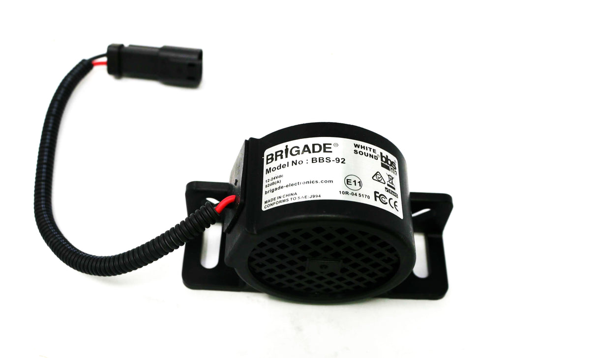 BRIGADE ELECTRONICS - BBS-92 - BACKUP ALARM WHITE SOUND 92dB (a) 12-24VDC