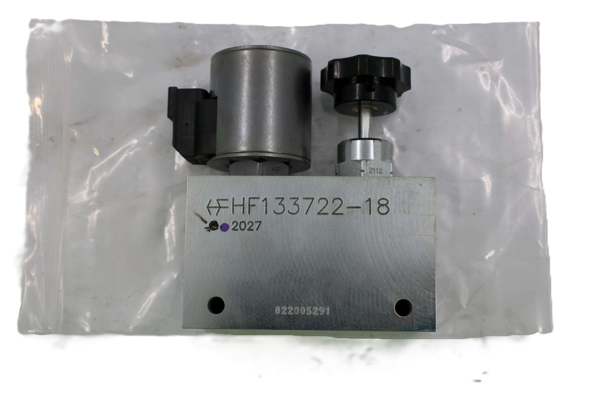 HYDRAFORCE - HF133722-18 - VALVE MANIFOLD POPPET W/SOLENOID