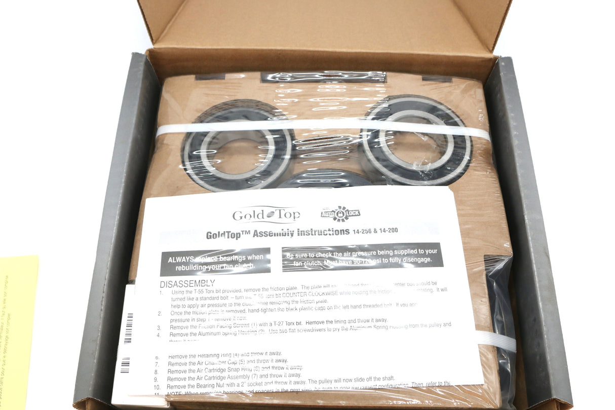 KIT MASTERS - 14-256 - GOLD TOP FAN CLUTCH REBUILD KIT