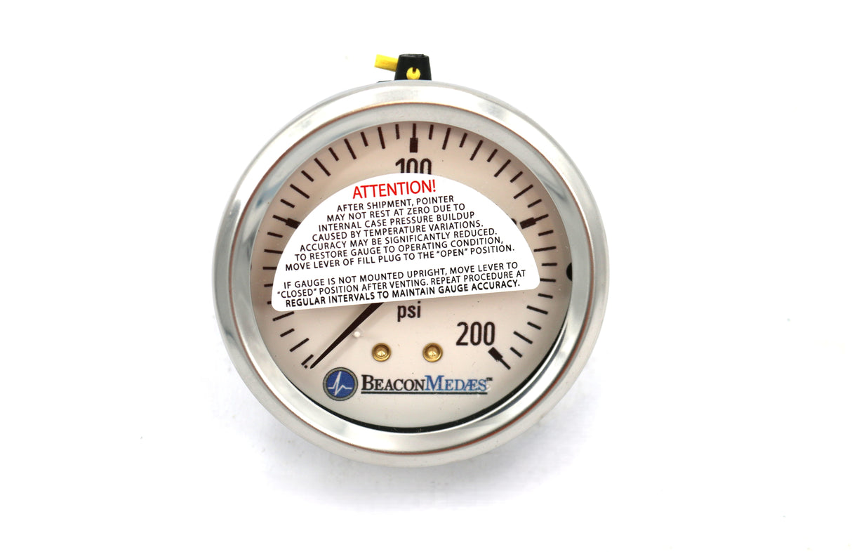 ATLAS COPCO - GAG01-033 - GAUGE 2.5" 0-200 PSIG 1/4"MPT