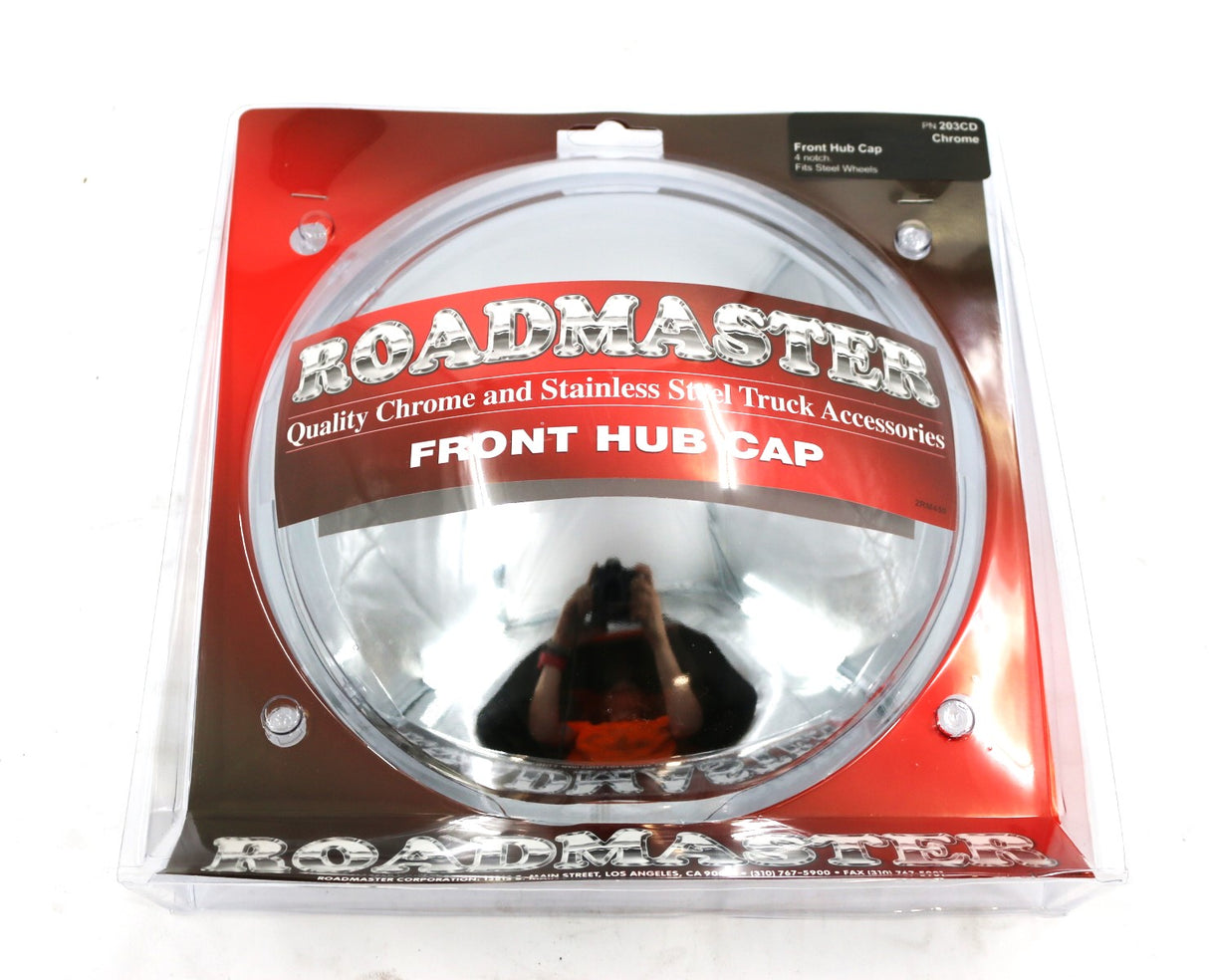 ROADMASTER - 0203CD - FRONT HUB CAP 4 NOTCH D