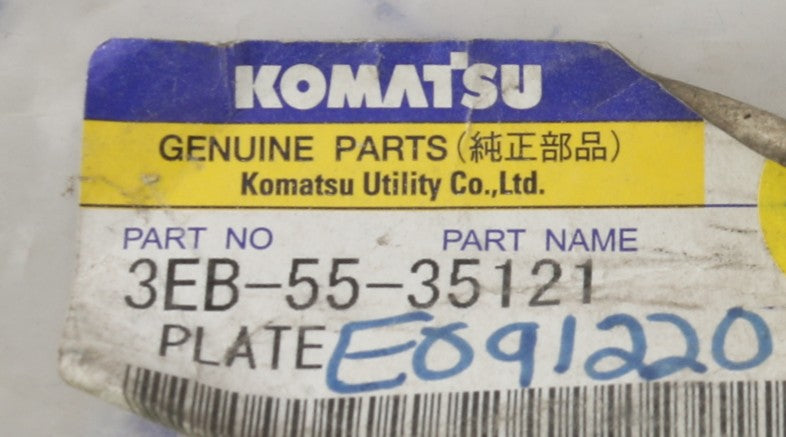 KOMATSU - 3EB-55-35121 - FORKLIFT PLATE