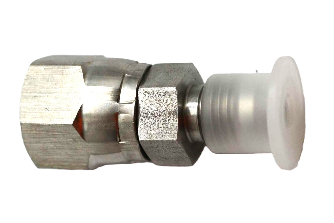 BRENNAN INDUSTRIES - 6504-04-06-SS - FITTING STRAIGHT MJ-FJS