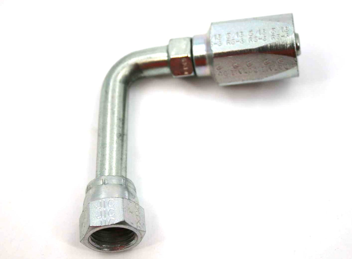 PARKER - 24120-6-6 - FITTING HYDRAULIC HOSE SWIVEL 90DEG TUBE ELBOW