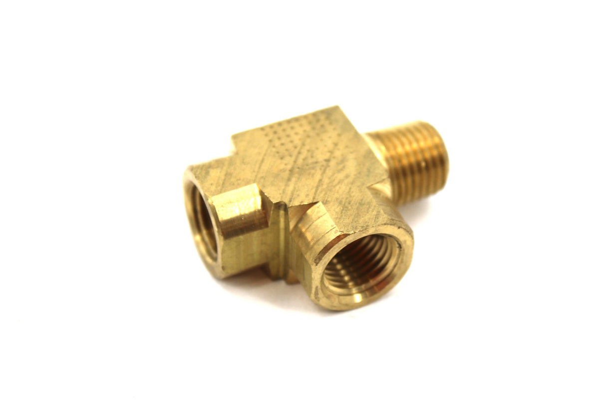 PARKER - 2225P-4 - FITTING PIPE BRASS 1/4IN EXTRUDED STREET TEE