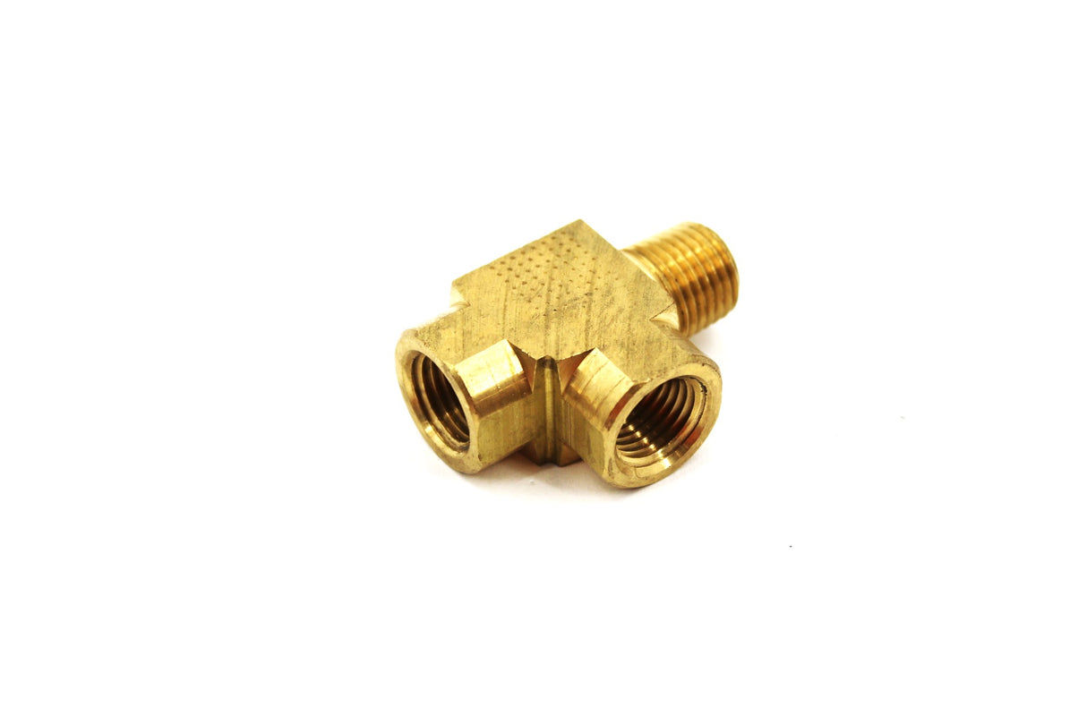 PARKER - 2225P-4 - FITTING PIPE BRASS 1/4IN EXTRUDED STREET TEE