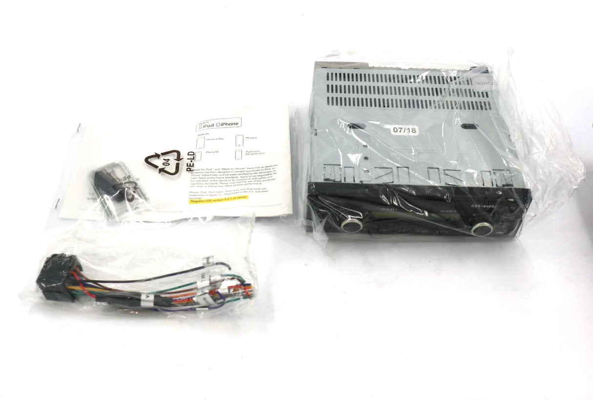 FREIGHTLINER - CSS-I6600J - RADIO - AM/FM/WB/USB/SD/MP3/WMA/IPOD/IPHONE