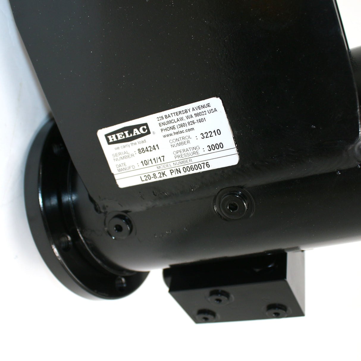 JLG - 0060076 - HYDRAULIC ROTARY ACTUATOR L20-8.2K