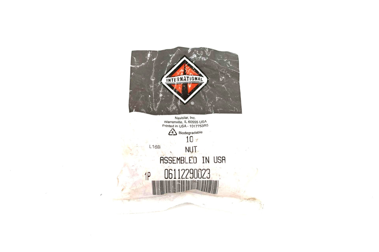 NAVISTAR - 06112290023 - HEXAGON NUT 10 PACK