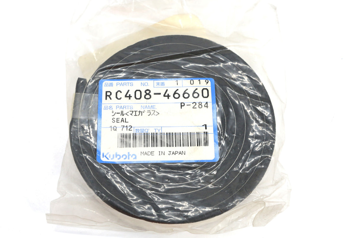 KUBOTA - RC408-46660 - SEAL FRONT GLASS