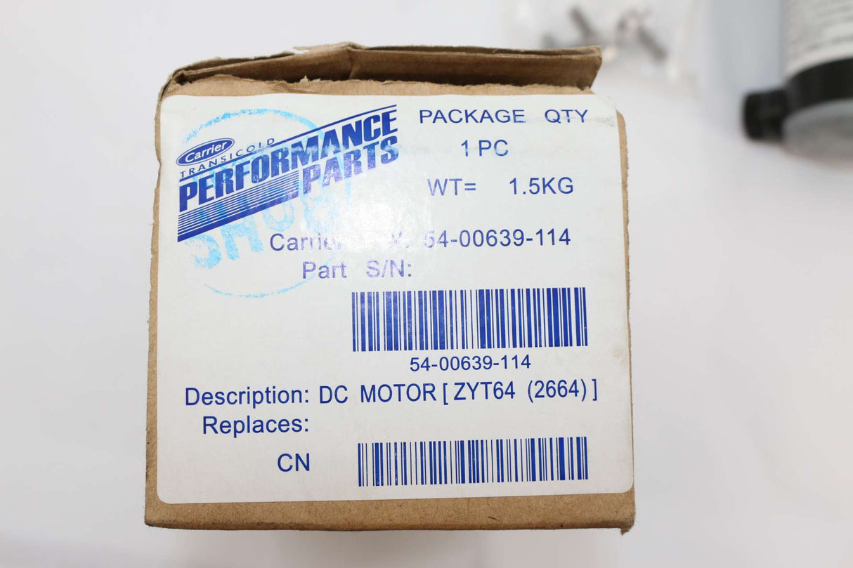 CARRIER TRANSICOLD - 54-00639-114 - EVAP FAN MOTOR