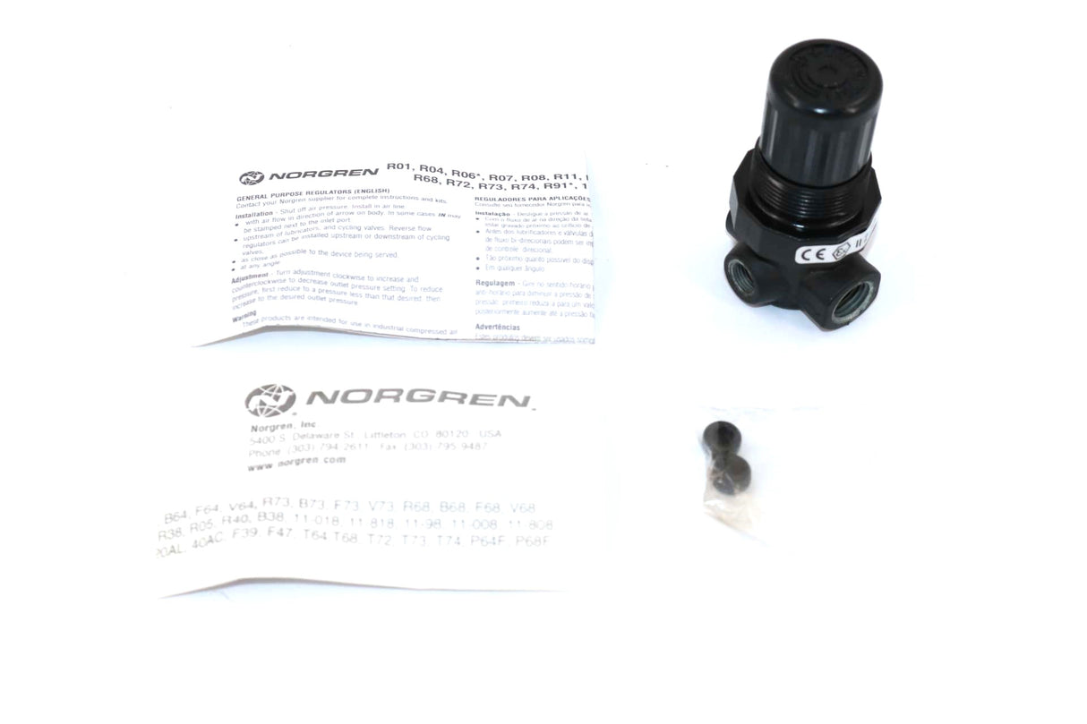 NORGREN - R07-200-RNLA - AIR REGULATOR