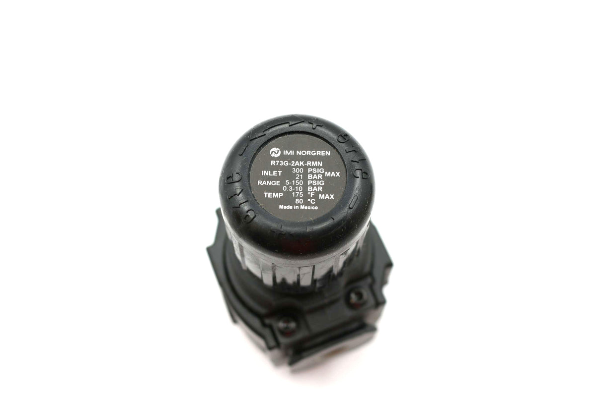 NORGREN - R73G-2AK-RMN - AIR REGULATOR 5-150 PSI 1/4IN