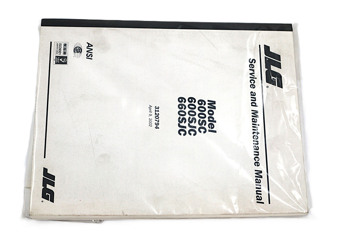JLG - 3120794 - 600SC SERV PRIOR TO S/N 74785