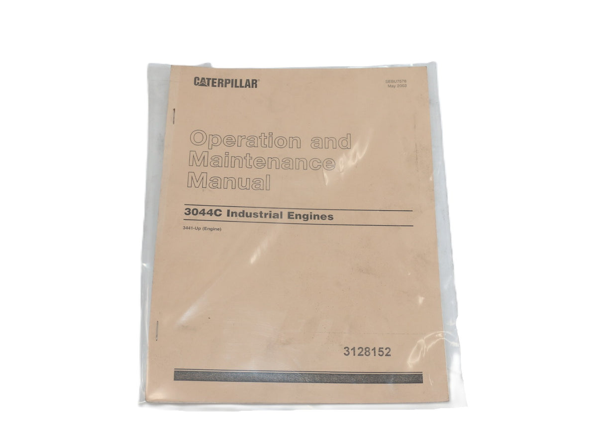 JLG - 3128152 - MANUAL ENGINE CAT 3044C