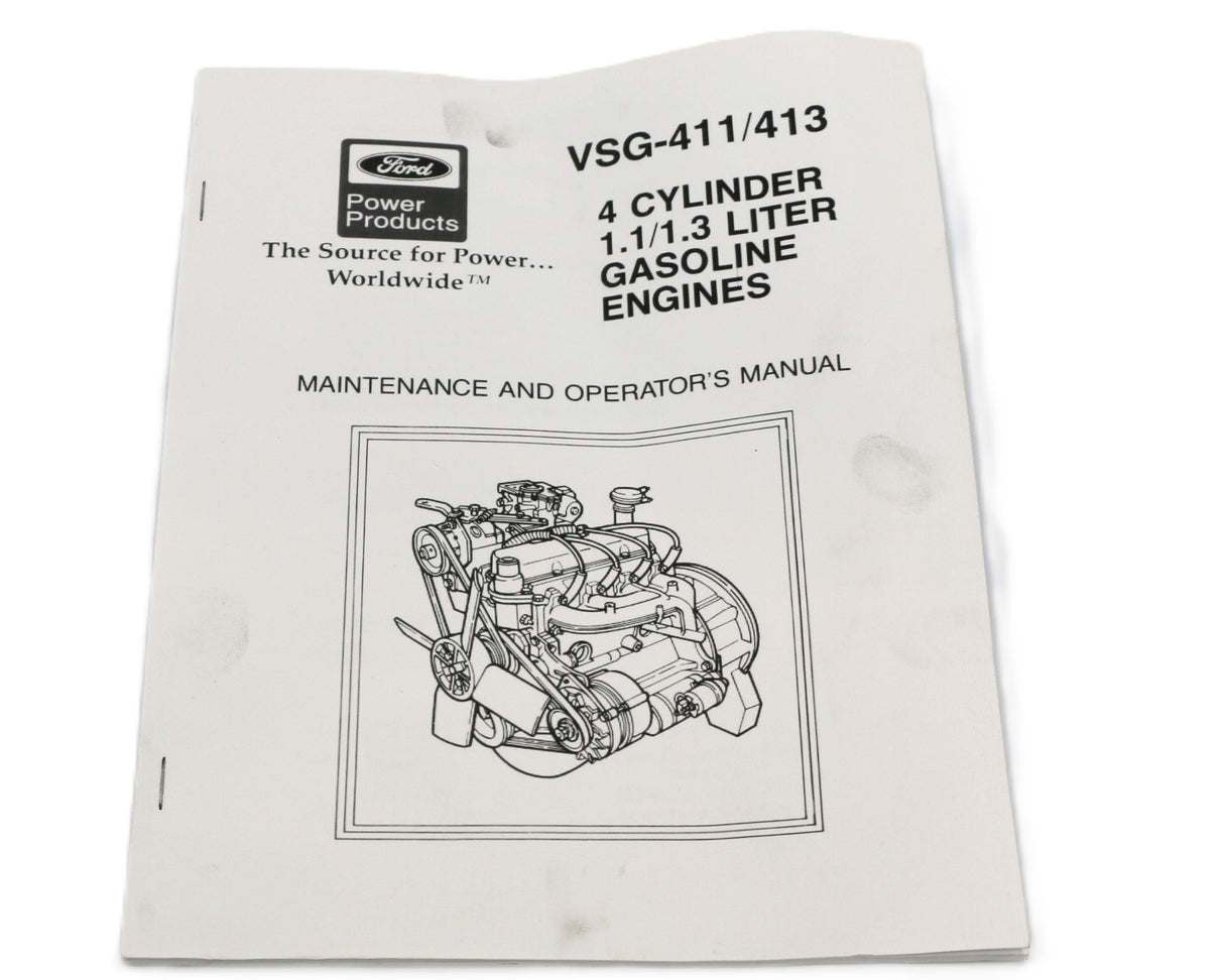 JLG - 3120077 - FORD VSG-411 GAS ENGINE MANUAL