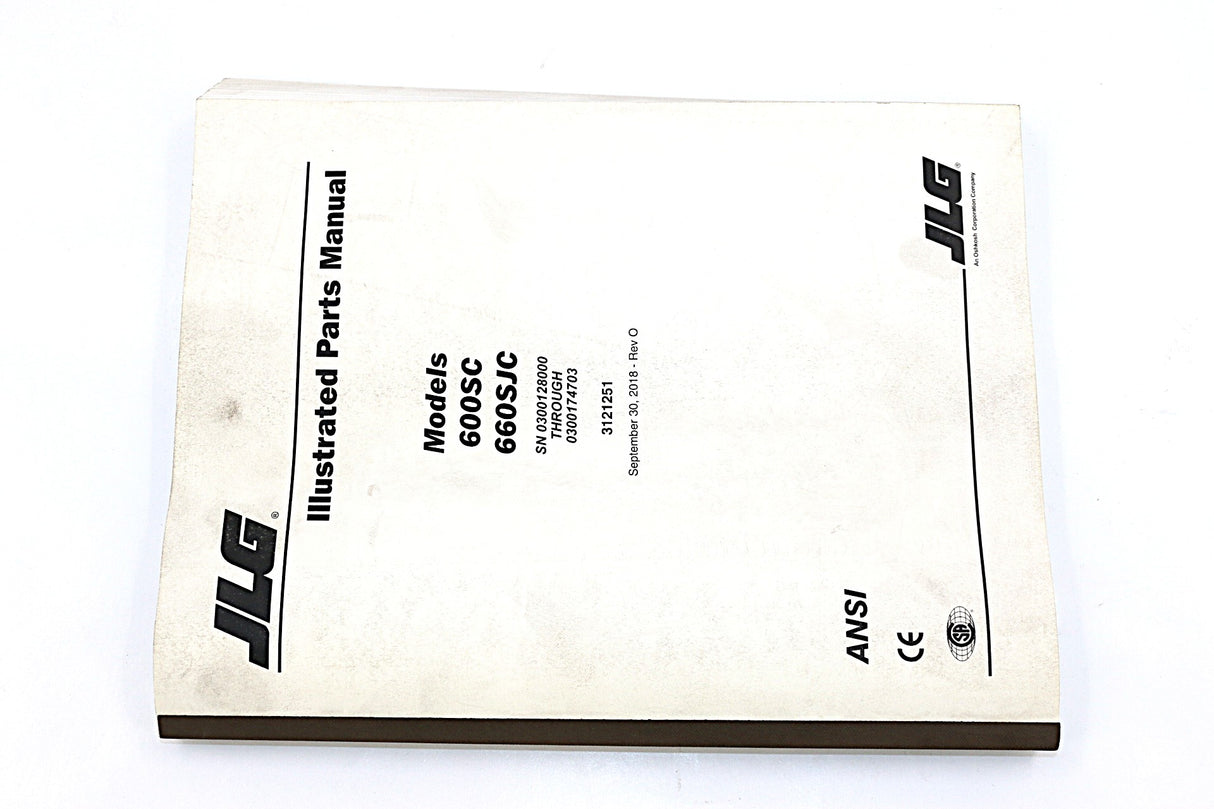 JLG - 3121251 - 600SC PTS SN128000 TO SN174703