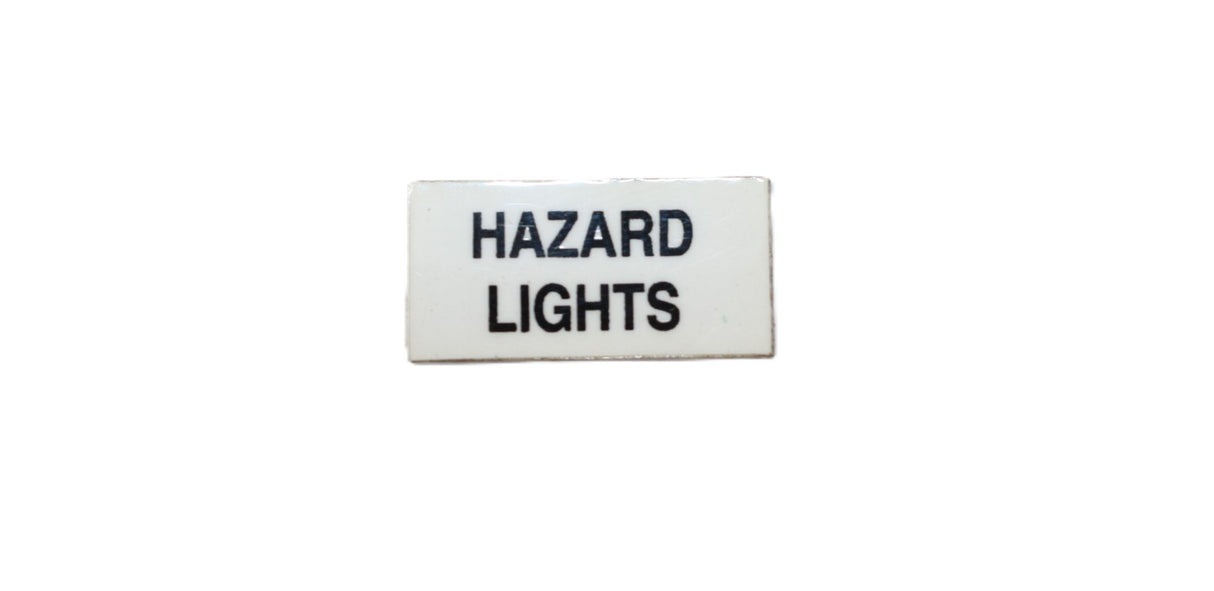 JLG - 10138460 - DECAL HAZARD LIGHTS -