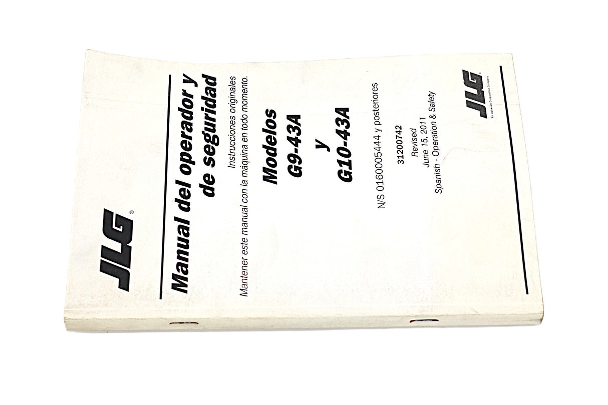 JLG - 31200742 - G9/10-43A SPANISH OP MANUAL