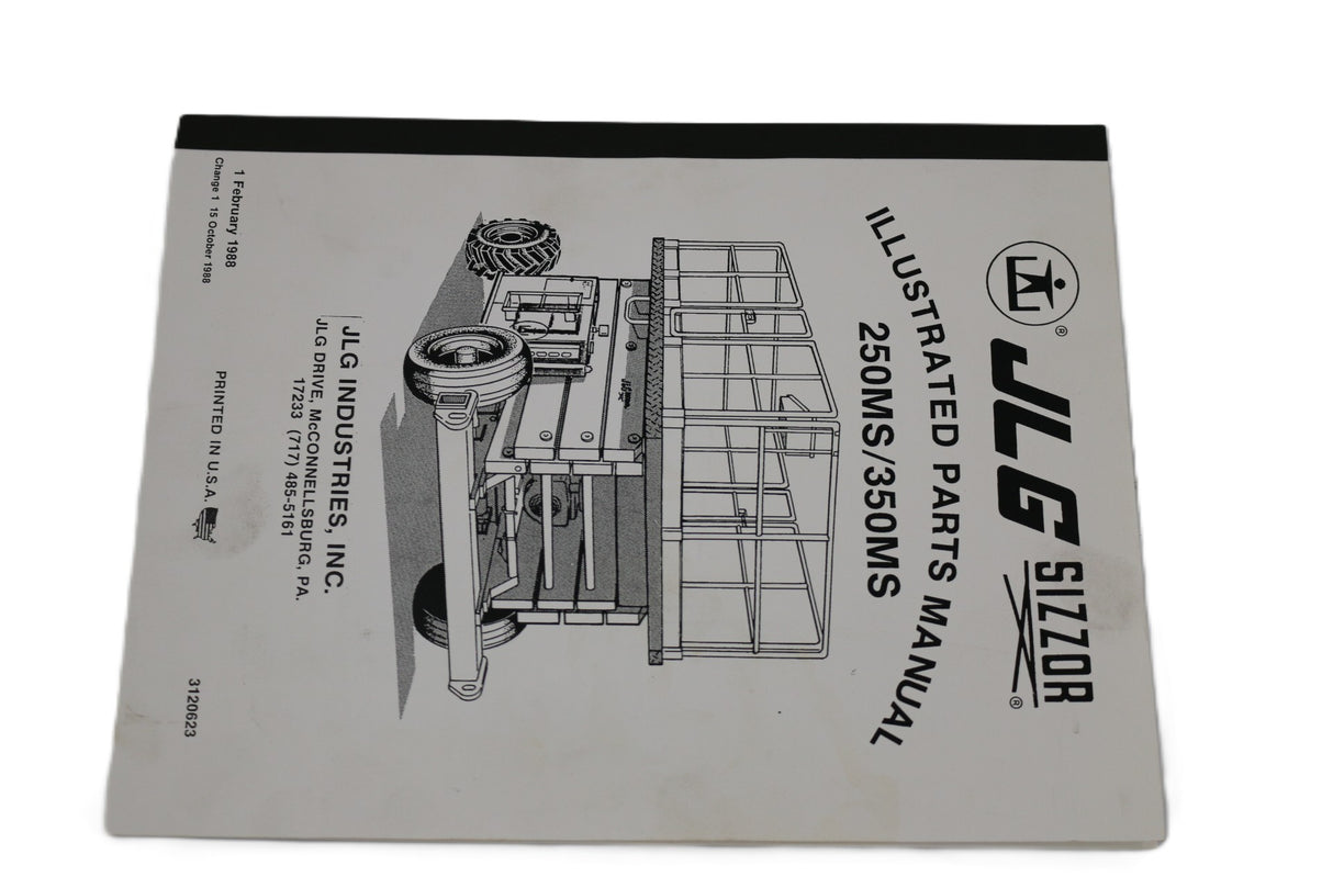 JLG - 3120623 - 350MS PARTS MANUAL