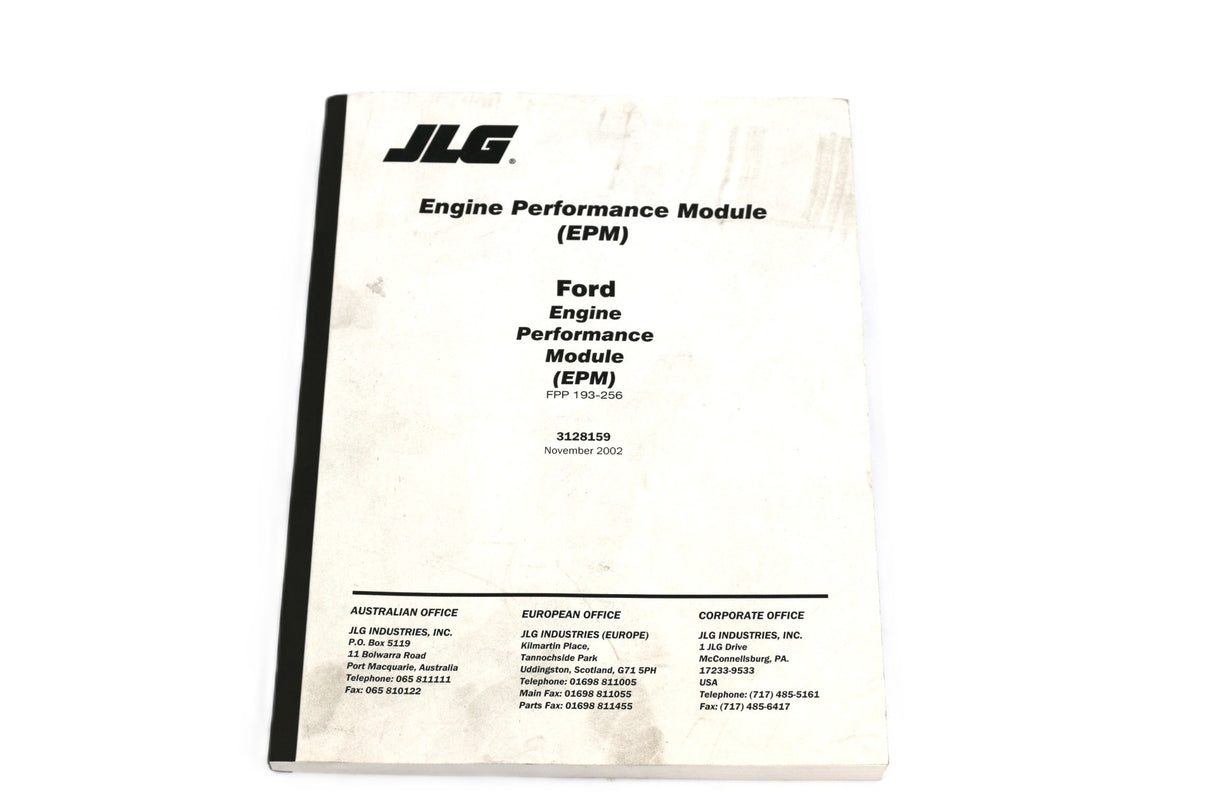 JLG - 3128159 - MANLFORD ENG PERFORMANCE MOD